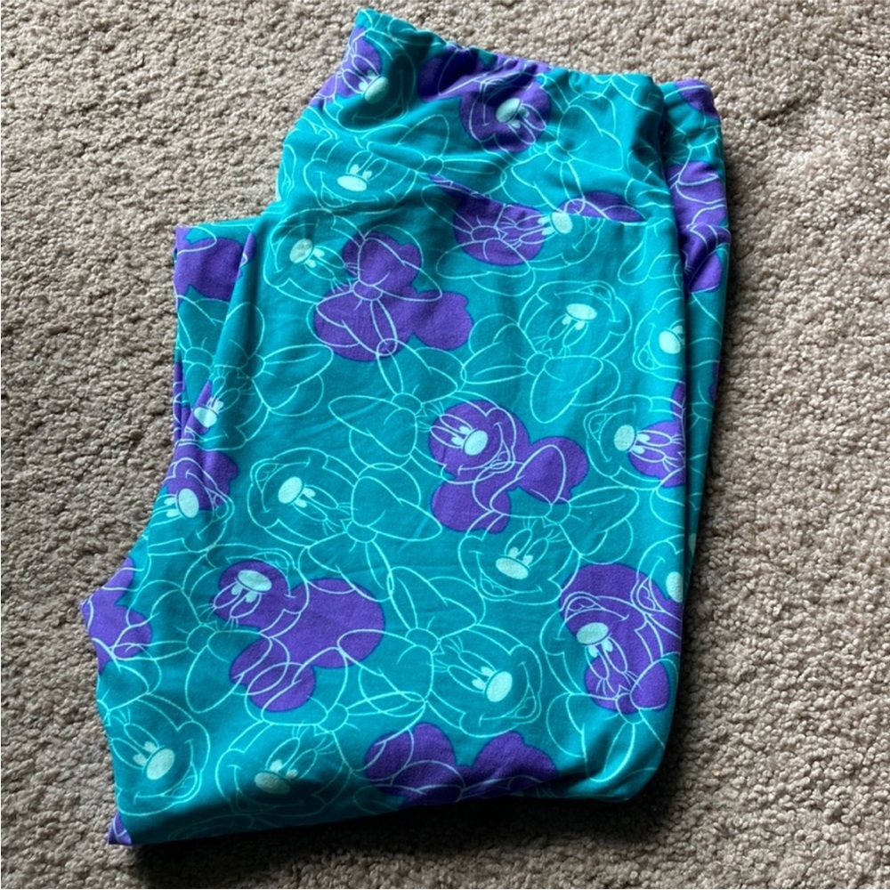 LulaRoe Minnie Mouse Leggings Tall & Curvy